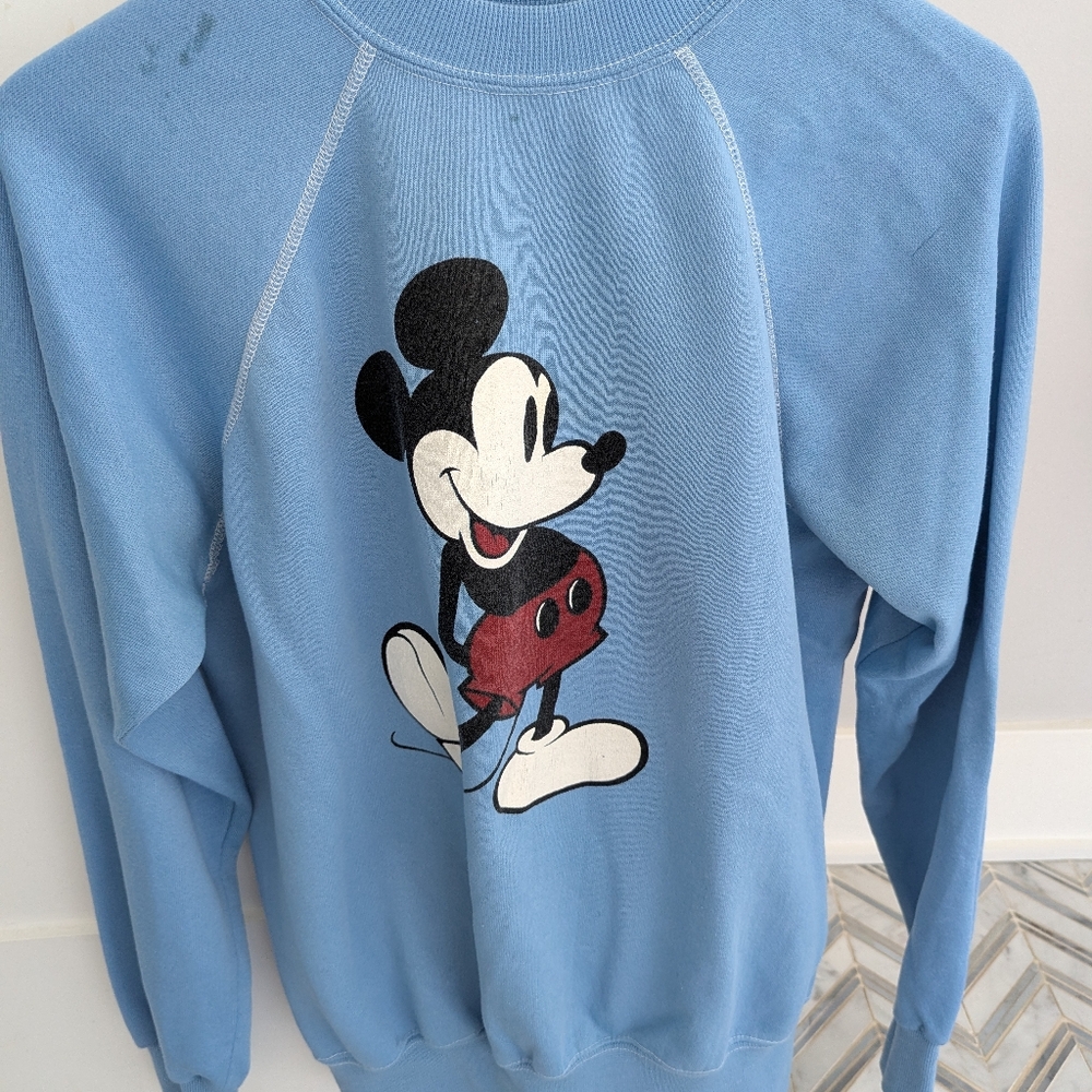 Class Vintage Mickey Mouse Sweatshirt- 1980s